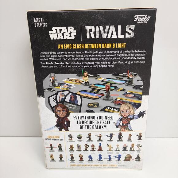 Funko Games Star Wars Rivals Series 2 Premier Set Fully Playable Game - Picture 3 of 6